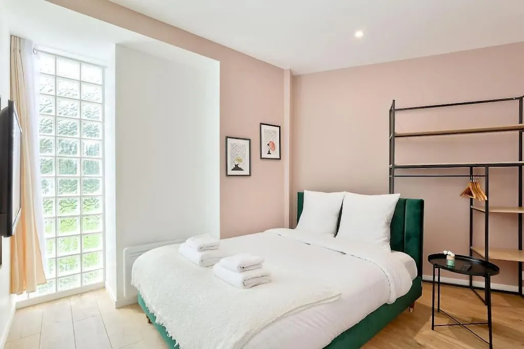 Apartmán Charme Parisien 6 Personnes, 2 Chambres, 19Eme Francie