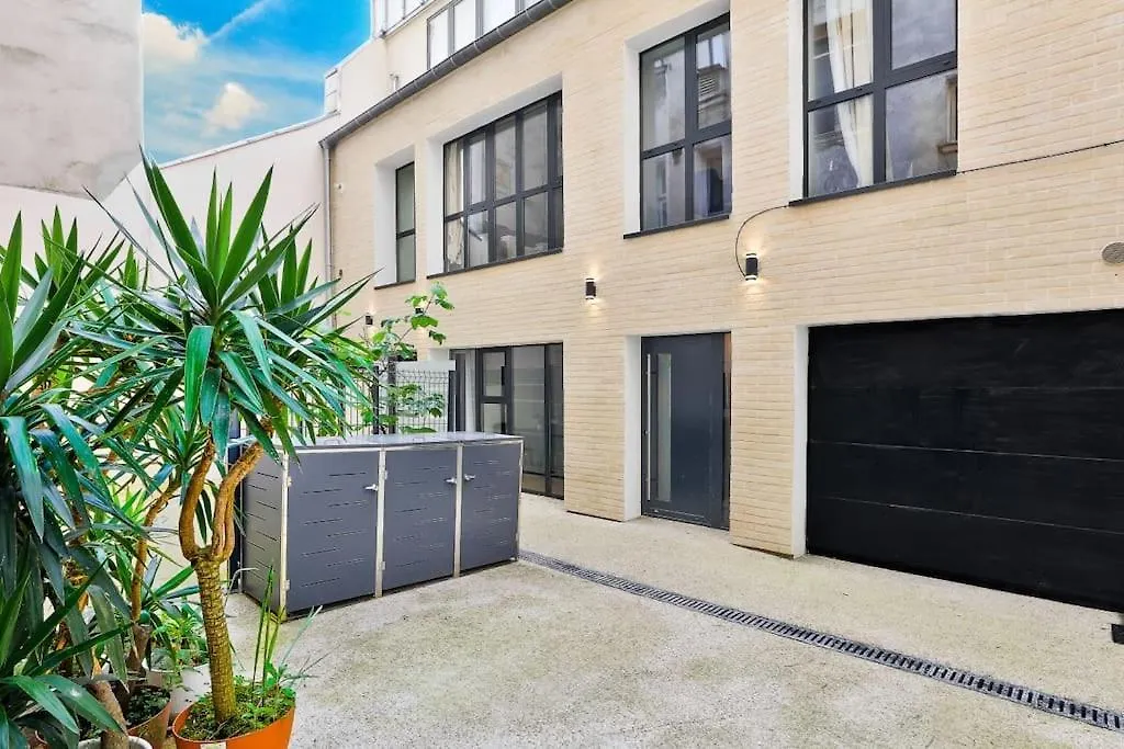 Charme Parisien 6 Personnes, 2 Chambres, 19Eme 0*, Paris Frankreich